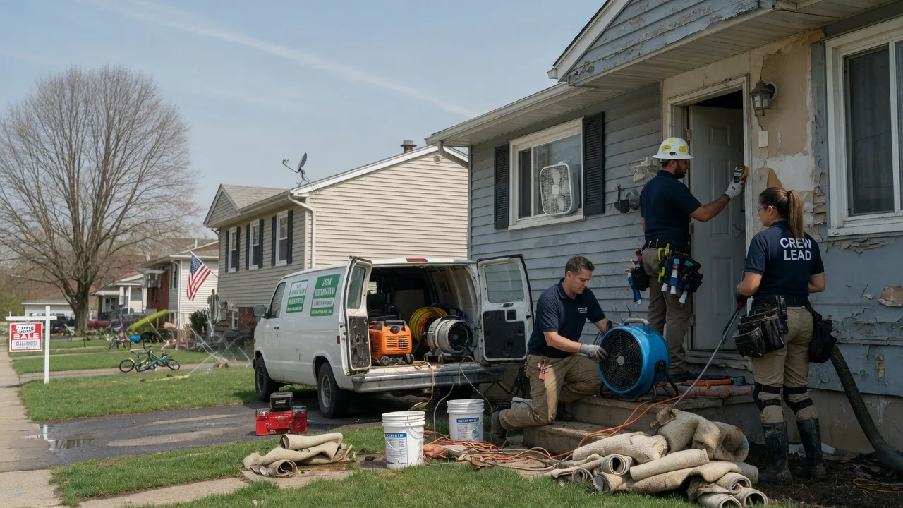 Flood Cleanup in Nuevo, CA near me